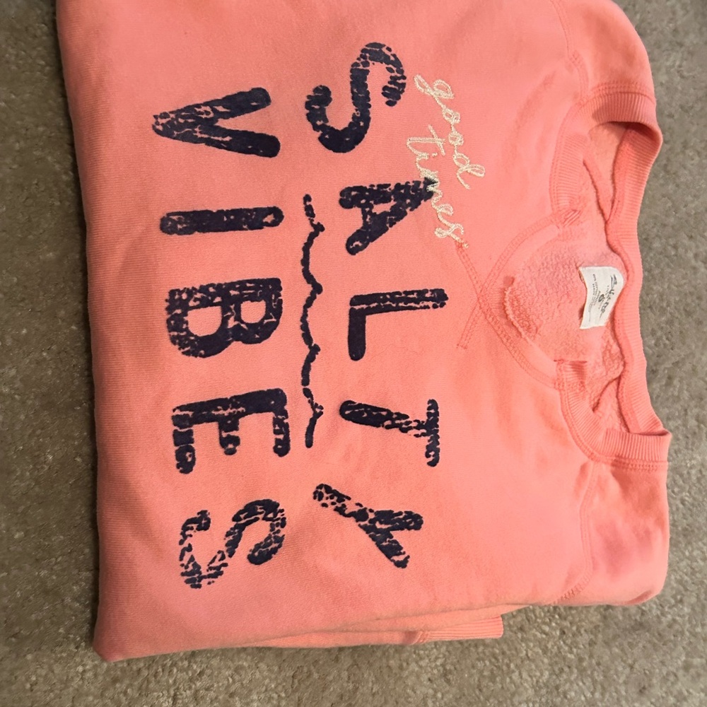 Good Times Salt Vibes Pink Sweatshirt